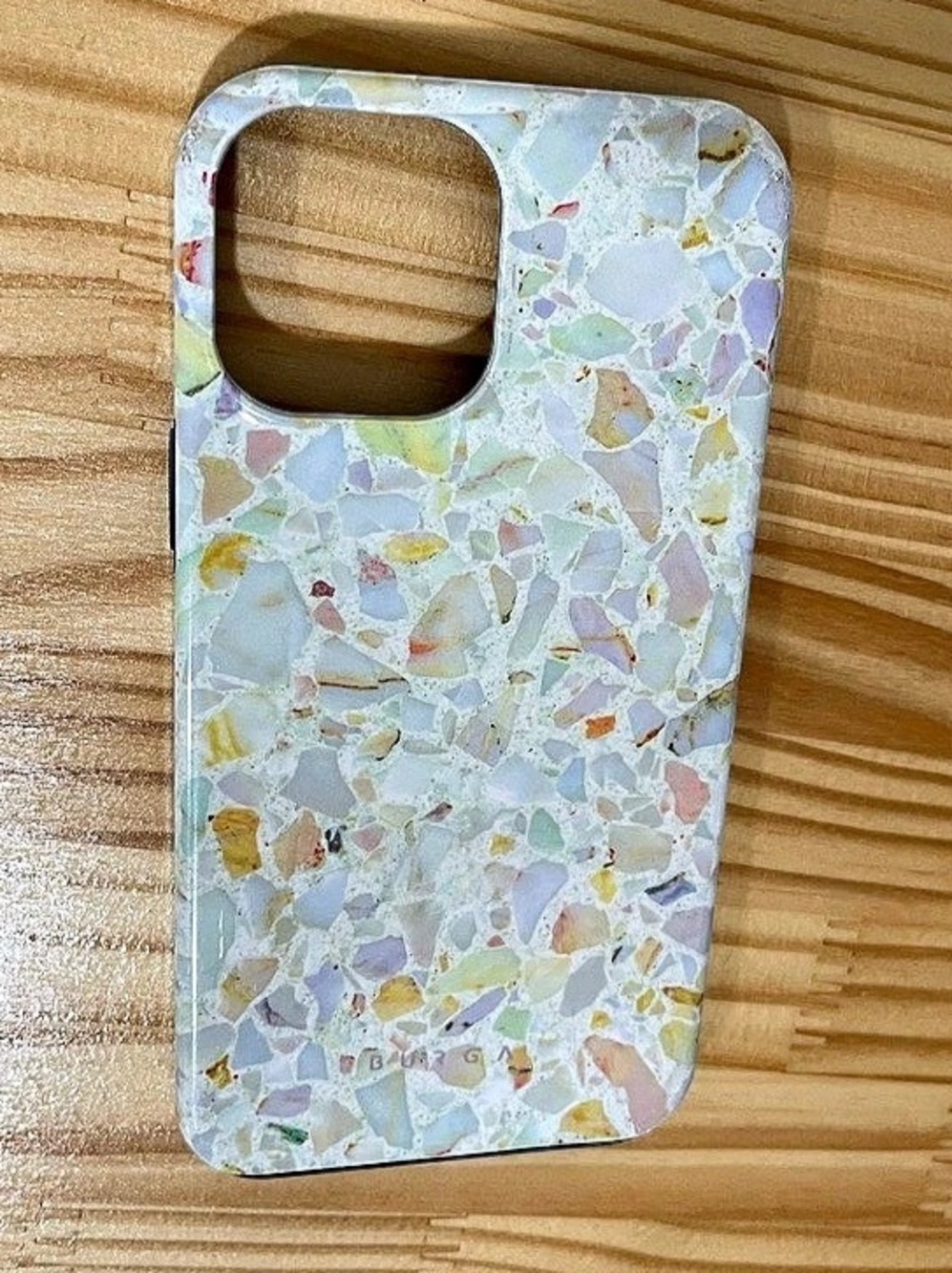 Burga iPhone 12 Pro Max Phone Case in White & Multicolor